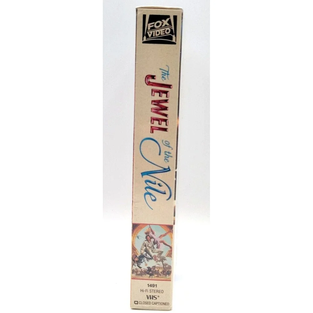 JEWEL OF THE NILE SEALED VHS‎ MOVIE WATERMARK FOX MICHAEL DOUGLAS DANNY DEVITO